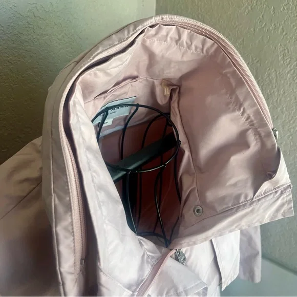 Cole Haan Snap Front Zip Hooded Collar Jacket size S - Picture 6 of 10